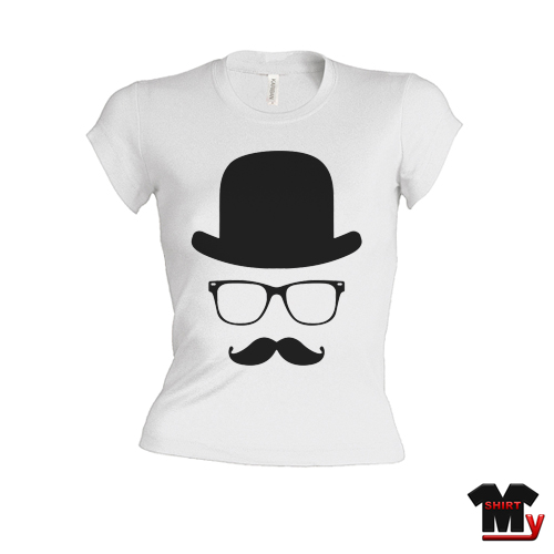T-shirt Hipster femme