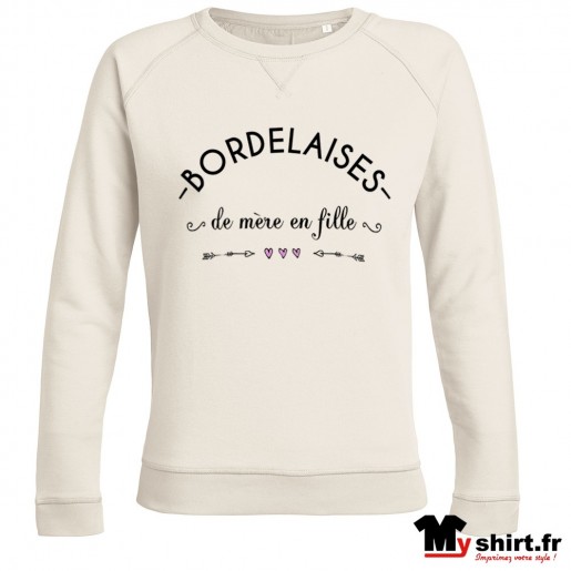 sweat bordelaises de mère en fille