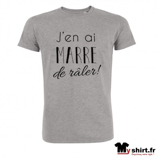 t-shirt humour j en ai marre de raler