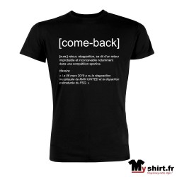 t shirt remontada come back