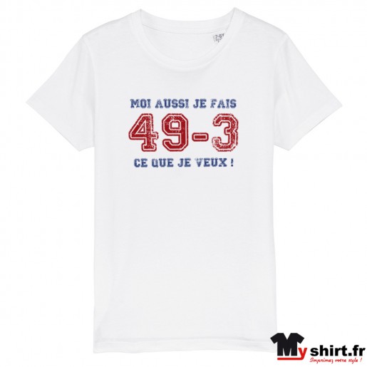 t shirt enfant 49-3