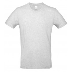 t shirt personnalisé gris chiné