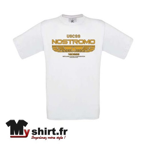 t-shirt nostromo alien