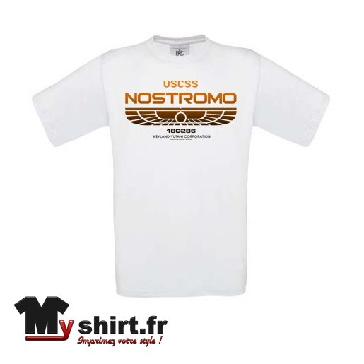 t-shirt nostromo alien