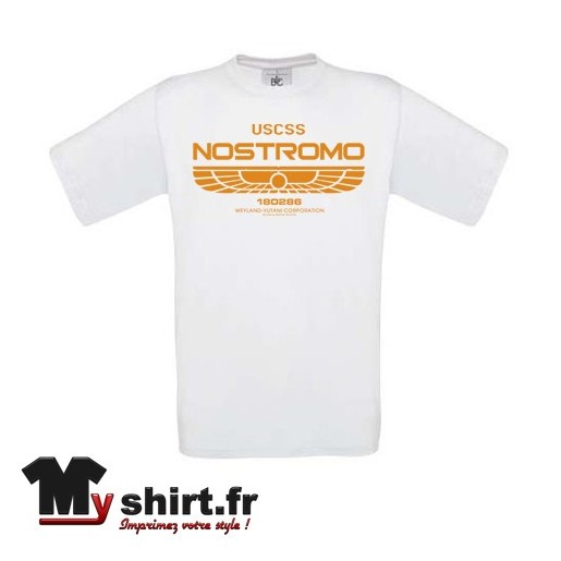 t-shirt nostromo alien