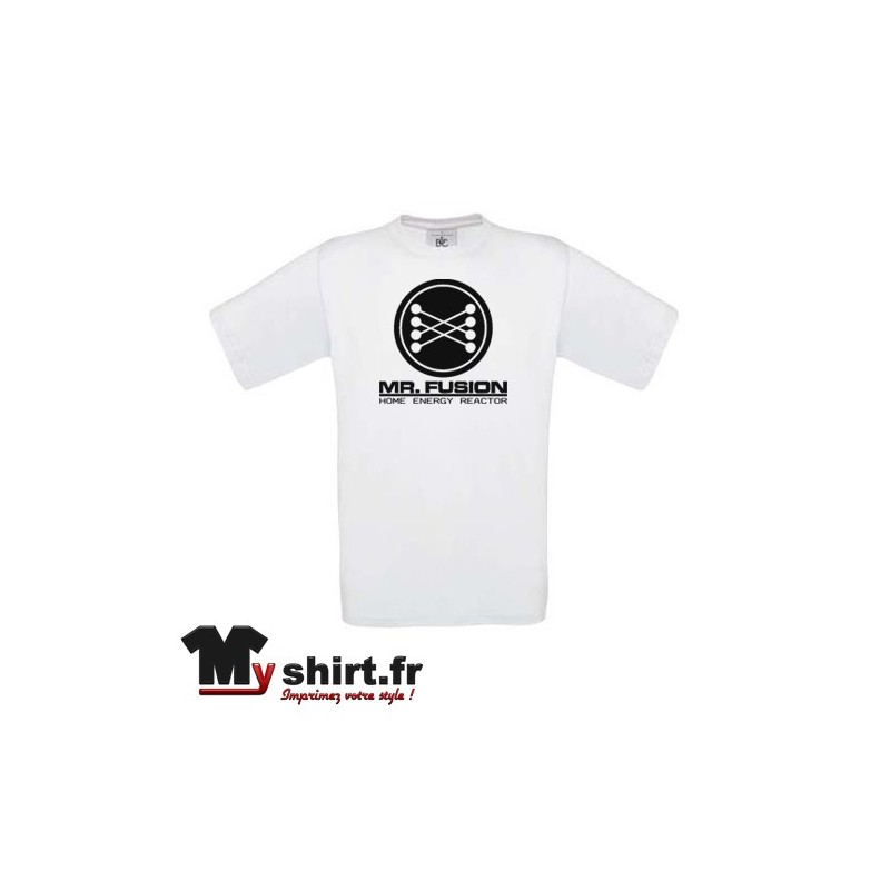 t shirt mr fusion retour vers le future