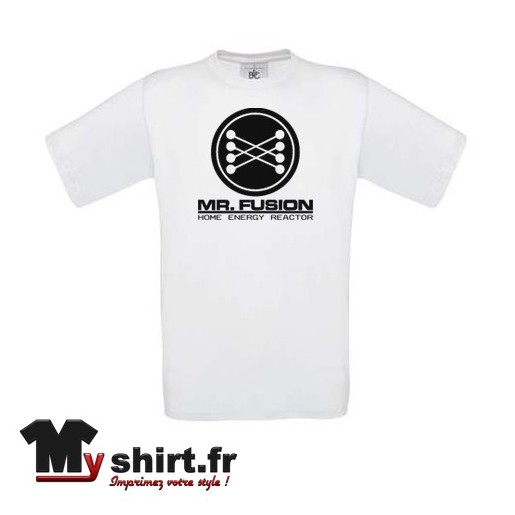 t shirt mr fusion retour vers le future