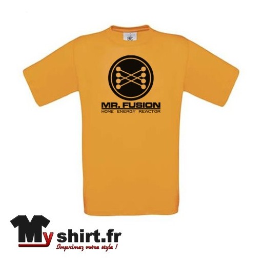 t shirt mr fusion retour vers le future