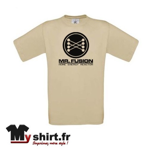 t shirt mr fusion retour vers le future