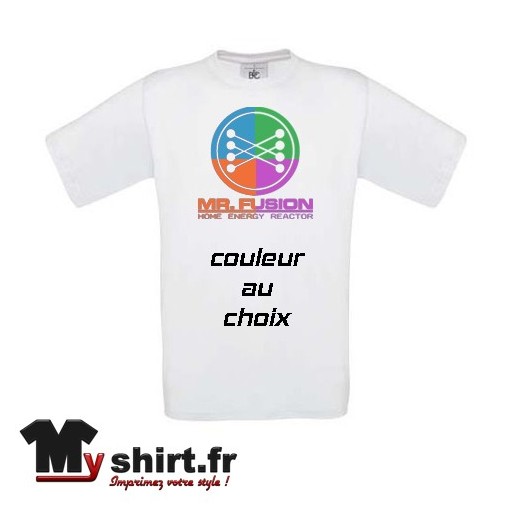 t shirt mr fusion retour vers le future