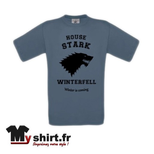 t-shirt stark game of throne