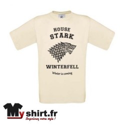 t-shirt stark game of throne