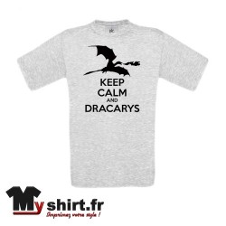 t shirt keep calm and dracarys game of throne