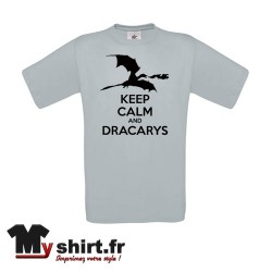 t shirt keep calm and dracarys game of throne