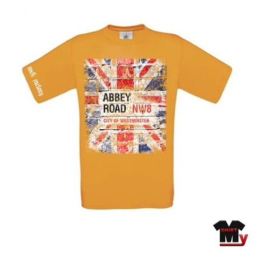 tshirt union jack abbey road