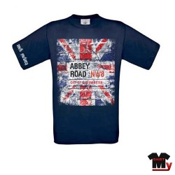 tshirt union jack abbey road