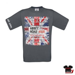 tshirt union jack abbey road