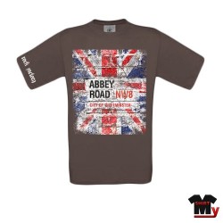 tshirt union jack abbey road