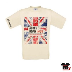 tshirt union jack abbey road