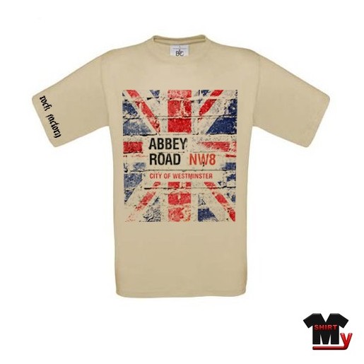 tshirt union jack abbey road