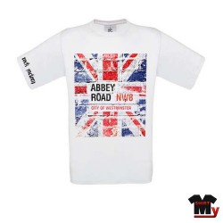 tshirt union jack abbey road