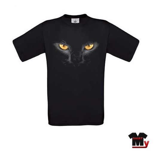 tee shirt yeux de chat