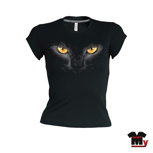 tee shirt yeux de chat