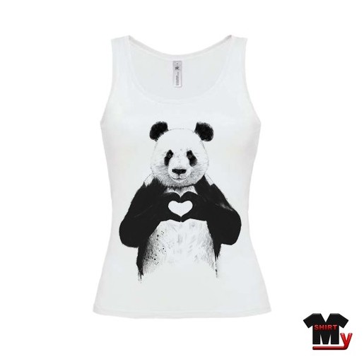 t shirt femme Panda 