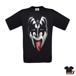 tee shirt kiss gene simmons