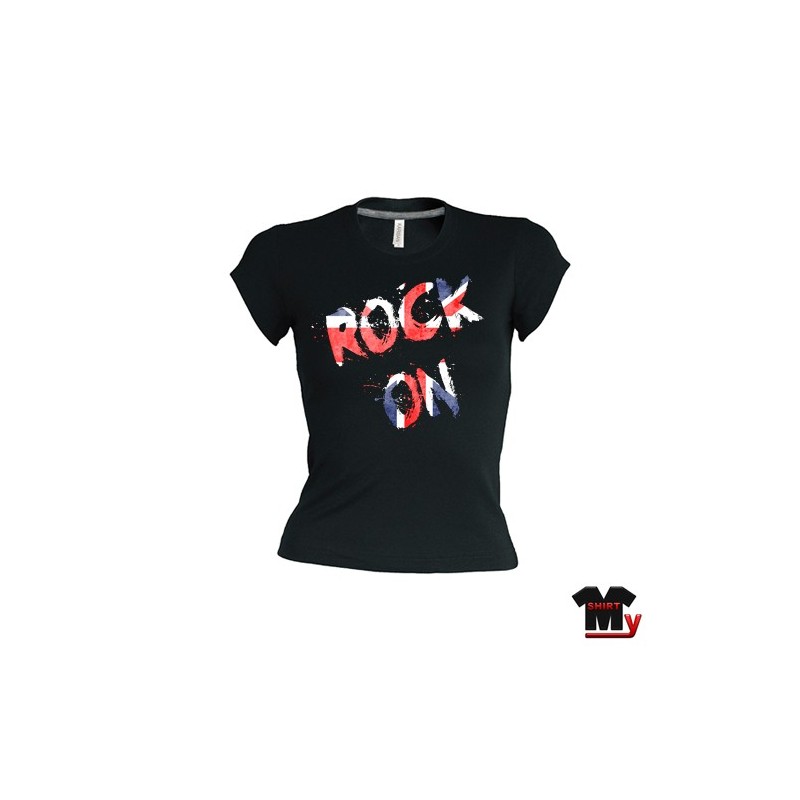 T shirt femme Rock on