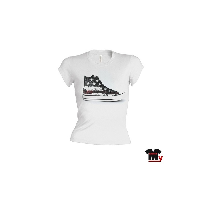 tee shirt femme converse