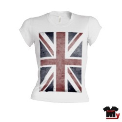 T shirt femme Union Jack