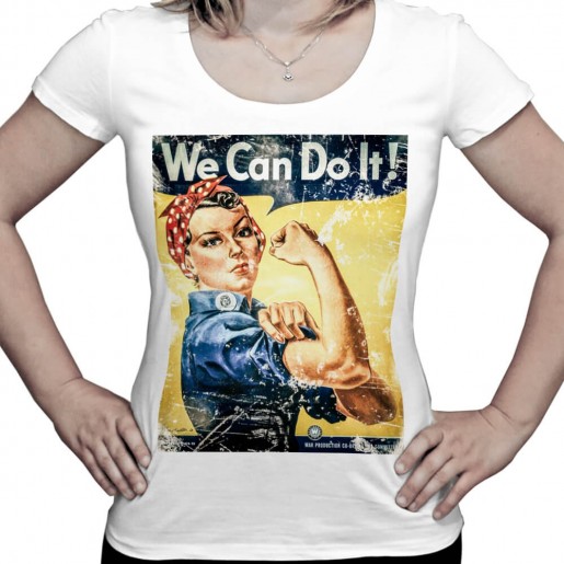 We can do it vintage tee shirt