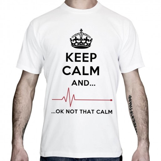 T-shirt-humour-keep calm