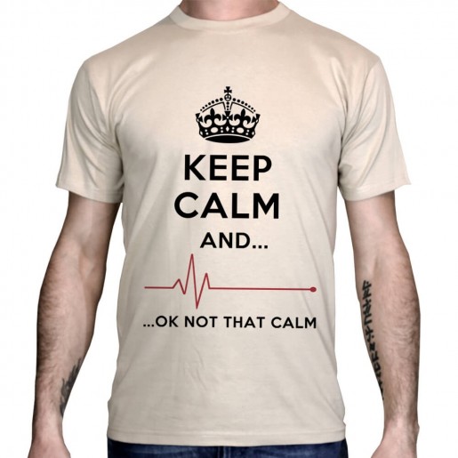 T-shirt-humour-keep calm