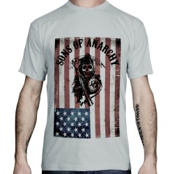 Tee-shirt-Sons-of-anarchy-drapeau-americain
