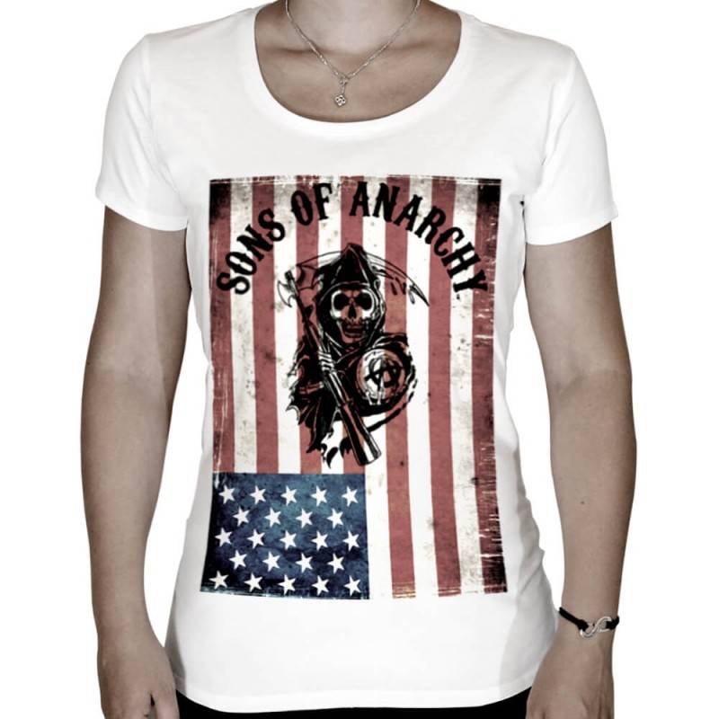T-shirt-Sons-of-Anarchy-Femme