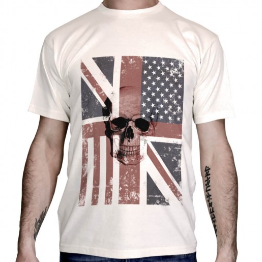 T-shirt-union-jack-skull