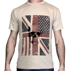 T-shirt-union-jack-tete-de-mort