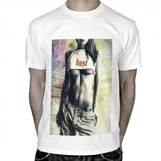 T-shirt graphique-femme-sexy