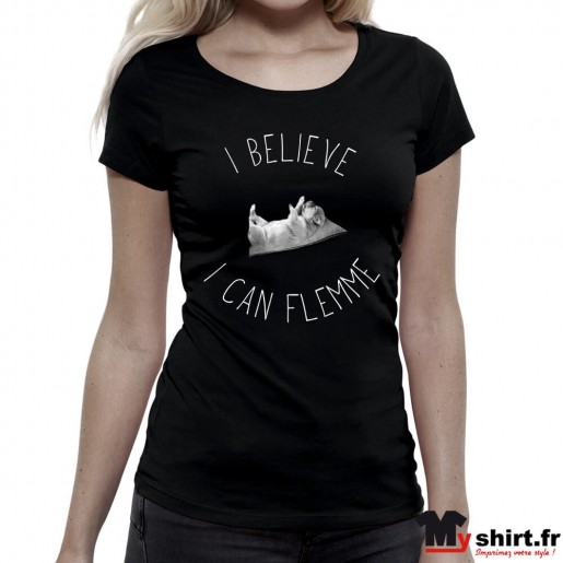 T-shirt-I-believe-i-can-flemme