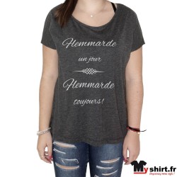 t shirt flemmarde