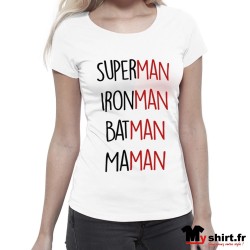 t shirt super maman