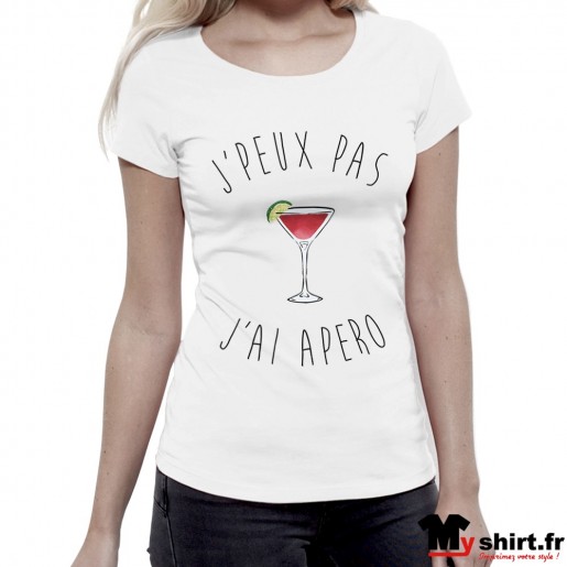 t shirt apero femme